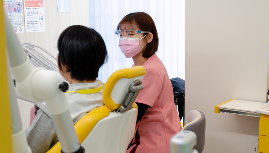 仕事中の様子